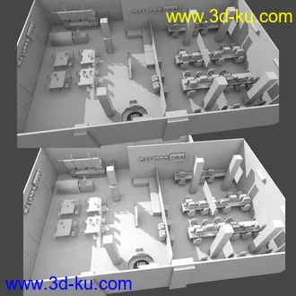 3D打印模型FG Cyber Cafe的图片