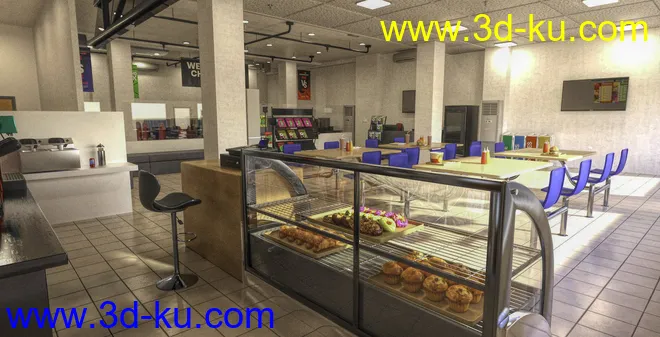 FG Cyber Cafe模型的图片8