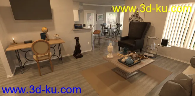 FG Desert Apartment Living模型的图片3