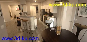 3D打印模型FG Desert Apartment Living的图片