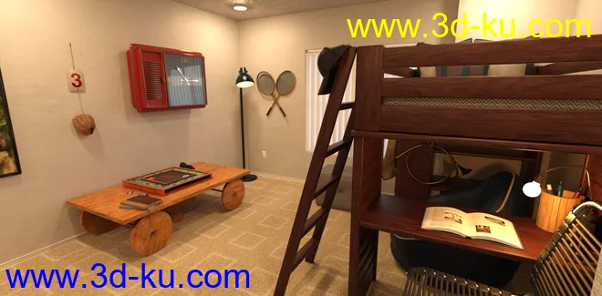 FG Desert Apartment Living模型的图片5