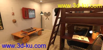 3D打印模型FG Desert Apartment Living的图片