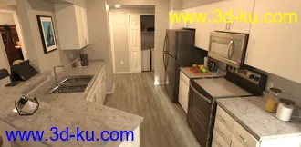 3D打印模型FG Desert Apartment Living的图片