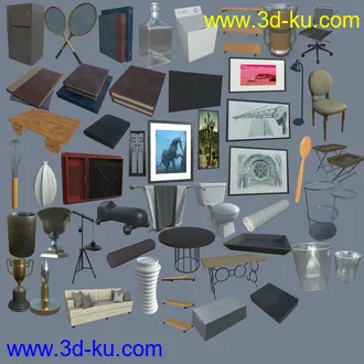 3D打印模型FG Desert Apartment Living的图片