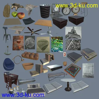 3D打印模型FG Desert Apartment Living的图片
