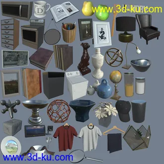 3D打印模型FG Desert Apartment Living的图片