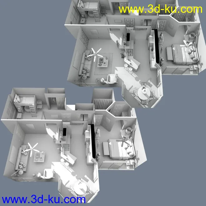 FG Desert Apartment Living模型的图片12