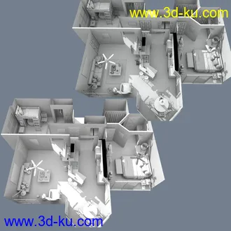 3D打印模型FG Desert Apartment Living的图片
