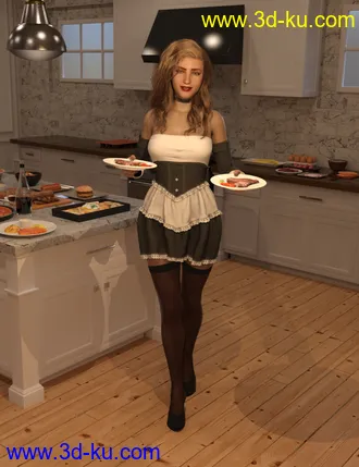 3D打印模型FG Fancy Living Poses for Genesis 8 Females的图片