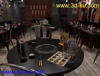 3D打印模型FG Korean BBQ的图片