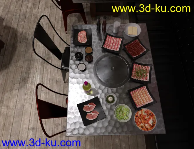 FG Korean BBQ模型的图片7
