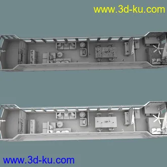 3D打印模型FG Luxury Passenger Train的图片