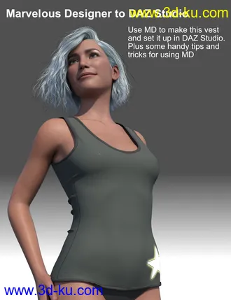 3D打印模型FG Marvelous Designer to Daz Studio Video Tutorial的图片