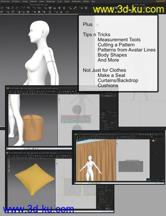 3D打印模型FG Marvelous Designer to Daz Studio Video Tutorial的图片