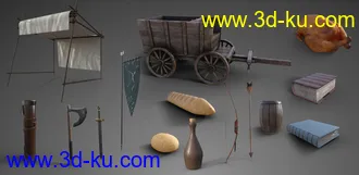 3D打印模型FG Medieval Props的图片