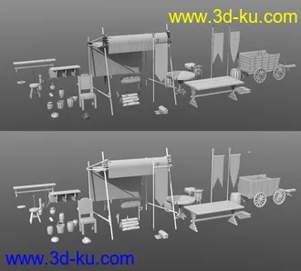 3D打印模型FG Medieval Props的图片