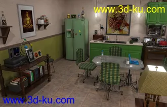 3D打印模型FG Messy Apartment的图片