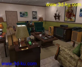 3D打印模型FG Messy Apartment的图片