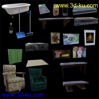 3D打印模型FG Messy Apartment的图片
