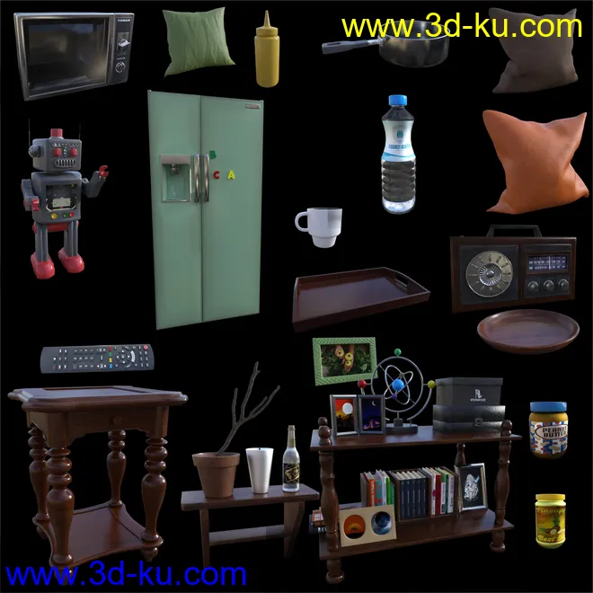 FG Messy Apartment模型的图片8