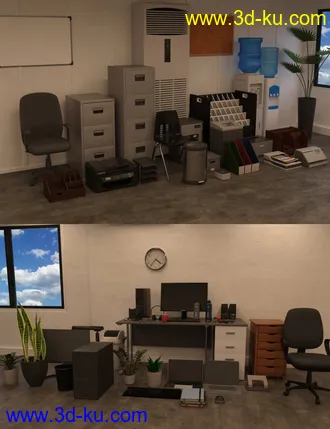3D打印模型FG Office Props的图片