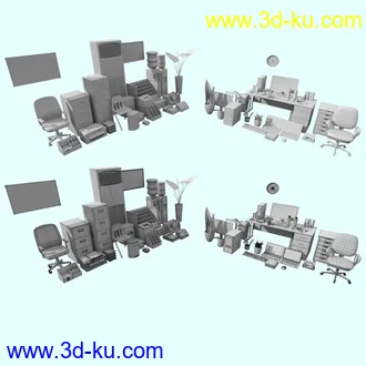 3D打印模型FG Office Props的图片