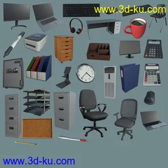 3D打印模型FG Office Props的图片
