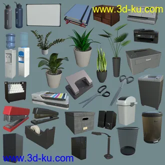 3D打印模型FG Office Props的图片