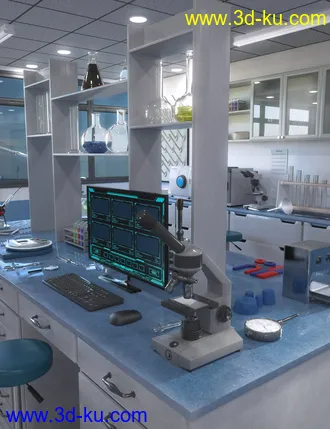 3D打印模型FG Science Area的图片