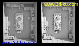 3D打印模型FG Science Area的图片