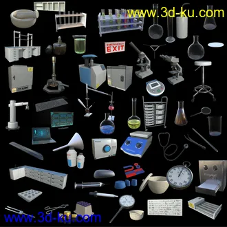 3D打印模型FG Science Area的图片