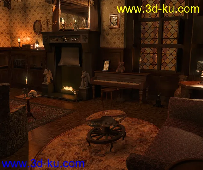 FG Spooky Haunted House模型的图片3