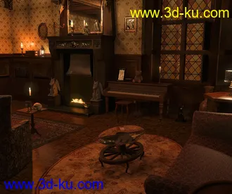 3D打印模型FG Spooky Haunted House的图片
