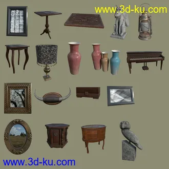 3D打印模型FG Spooky Haunted House的图片