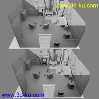 3D打印模型FG Spooky Haunted House的图片