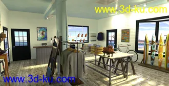 3D打印模型FG Surf Shop的图片