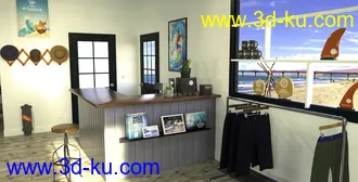 3D打印模型FG Surf Shop的图片