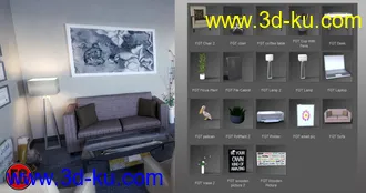 3D打印模型FG Therapy Room Bundle的图片