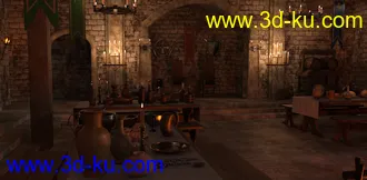 3D打印模型FG Viking Hall的图片