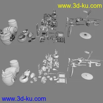 3D打印模型FG Viking Props的图片