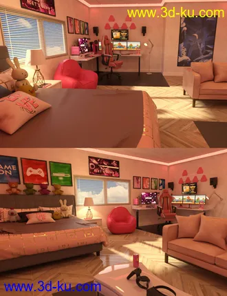 3D打印模型FG VR Gaming Room的图片