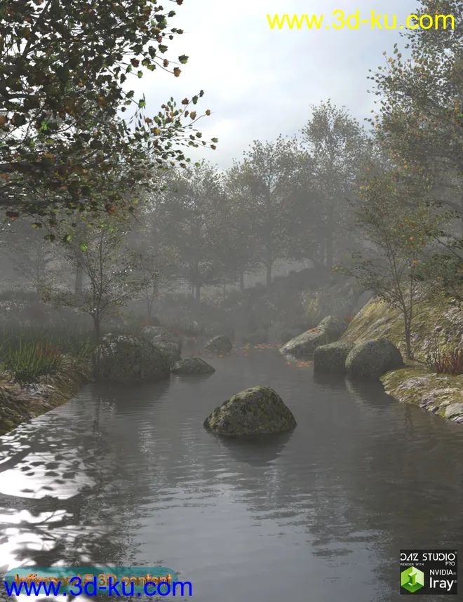Foggy Forest 2模型的图片1
