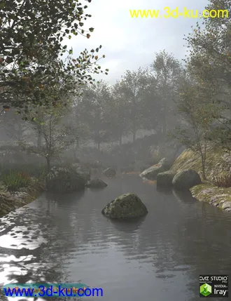 3D打印模型Foggy Forest 2的图片