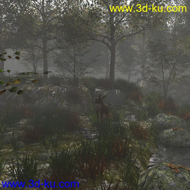 Foggy Forest 2模型的图片2