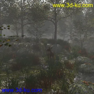 3D打印模型Foggy Forest 2的图片