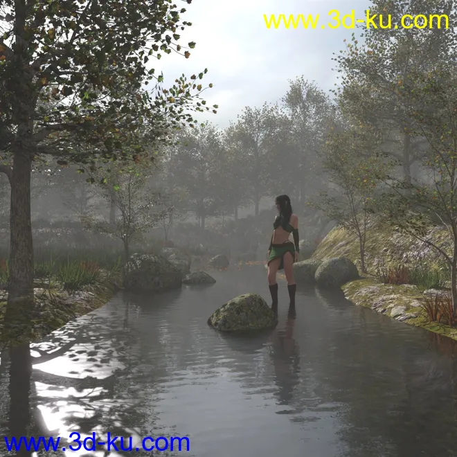 Foggy Forest 2模型的图片5