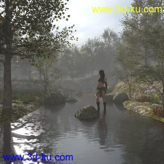 3D打印模型Foggy Forest 2的图片