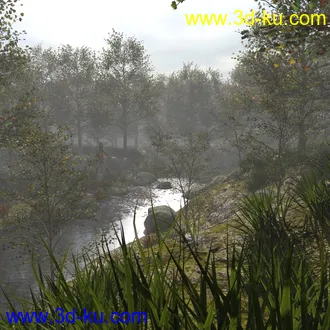 3D打印模型Foggy Forest 2的图片