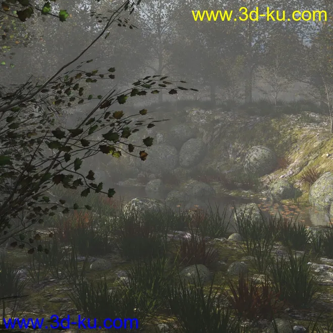 Foggy Forest 2模型的图片9