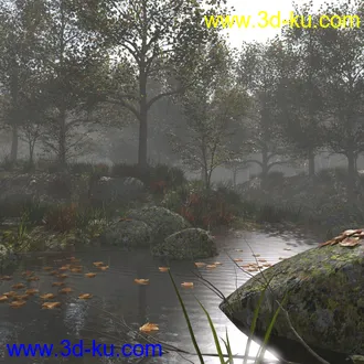 3D打印模型Foggy Forest 2的图片